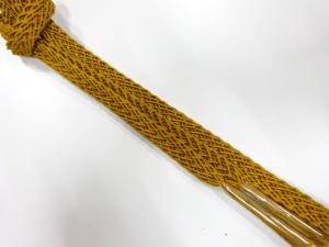 未使用品　正絹　夏手組帯締め